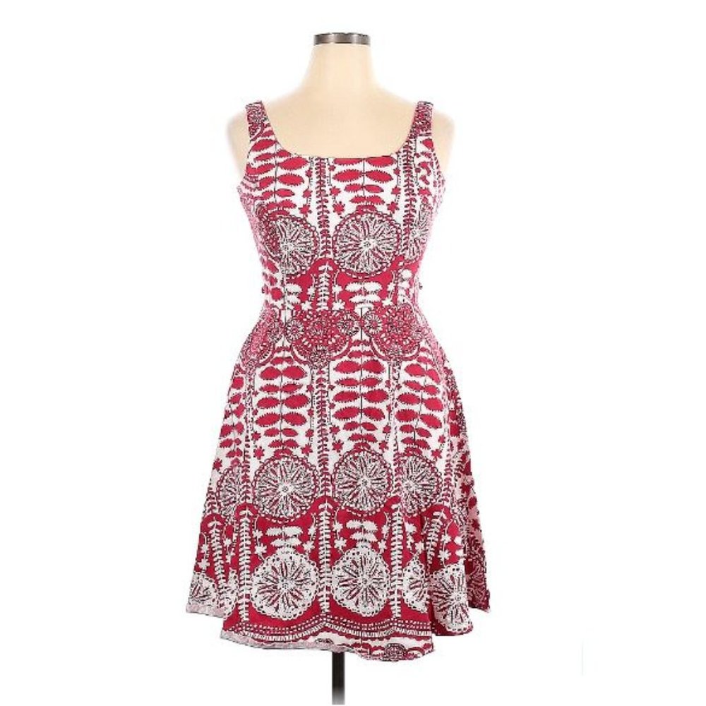 Breakin' Loose Red Boho Dress